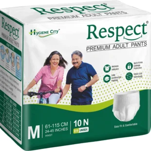 RESPECT Unisex Adult Pants – Pack of 10 Pcs | Size : (M)