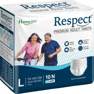 RESPECT Unisex Adult Pants – Pack of 10 Pcs | Size : (L)
