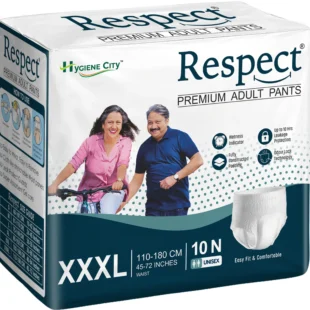RESPECT Unisex Adult Pants – Pack of 10 Pcs | Size : (XXXL)