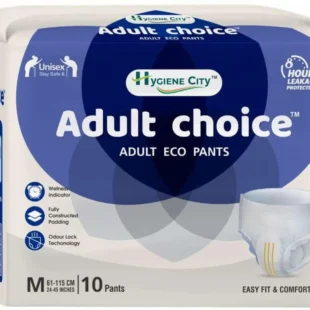 ADULT CHOICE Unisex Adult Pants – Pack of 10 Pcs | Size : (M)