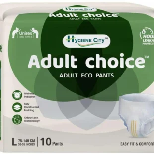 ADULT CHOICE Unisex Adult Pants – Pack of 10 Pcs | Size : (L)