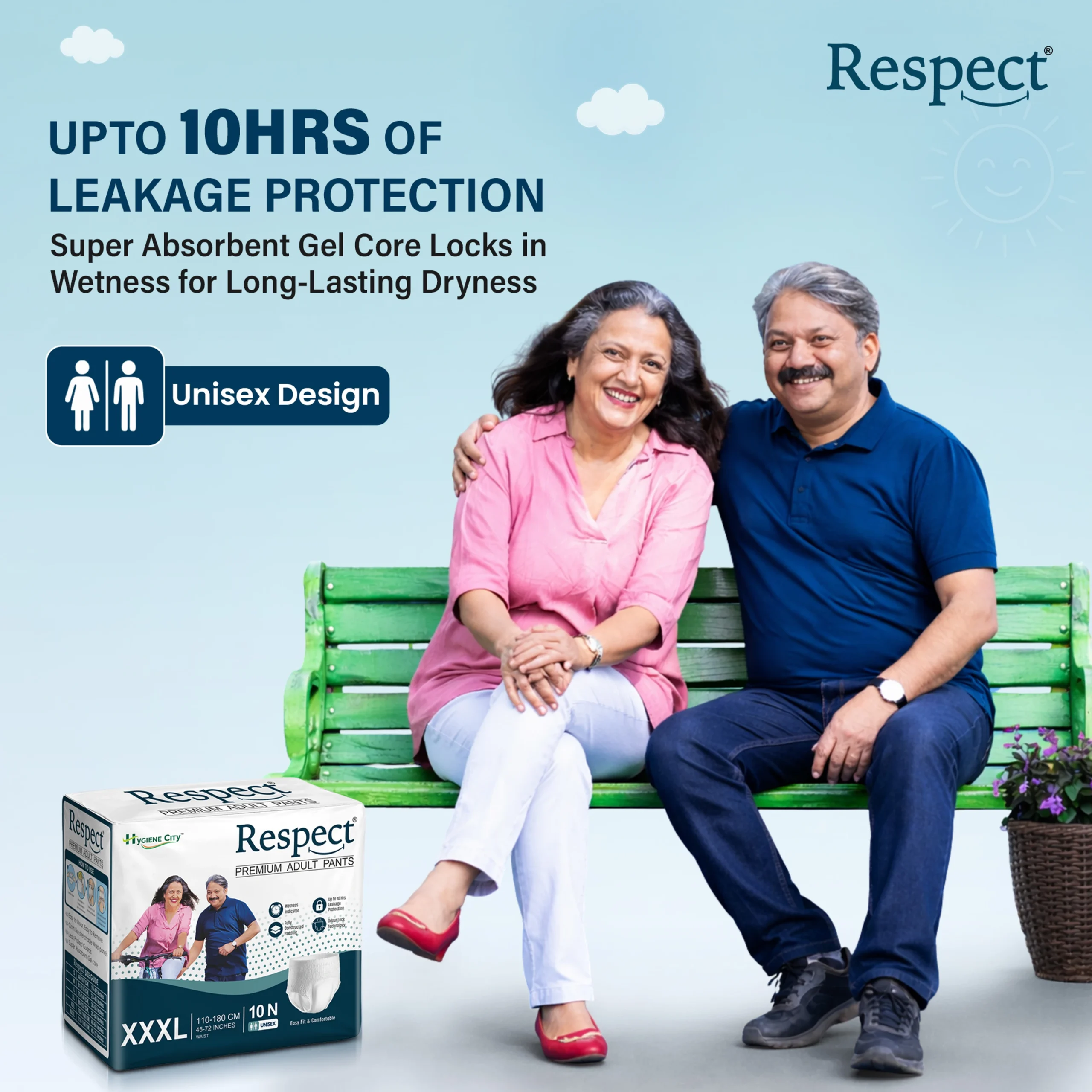 RESPECT Unisex Adult Pants – Pack of 10 Pcs | Size : (XXXL) - Image 3
