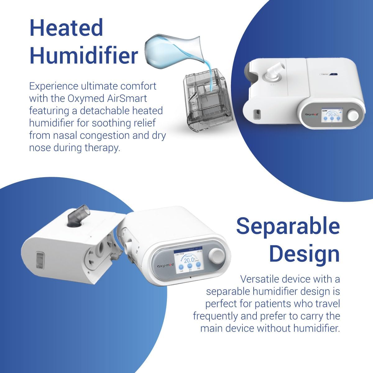 Philips DreamStation BiPAP AVAPS30AAM on Rent | AVAPS, S, ST, T & PC Modes with Heated Humidifier - Image 3