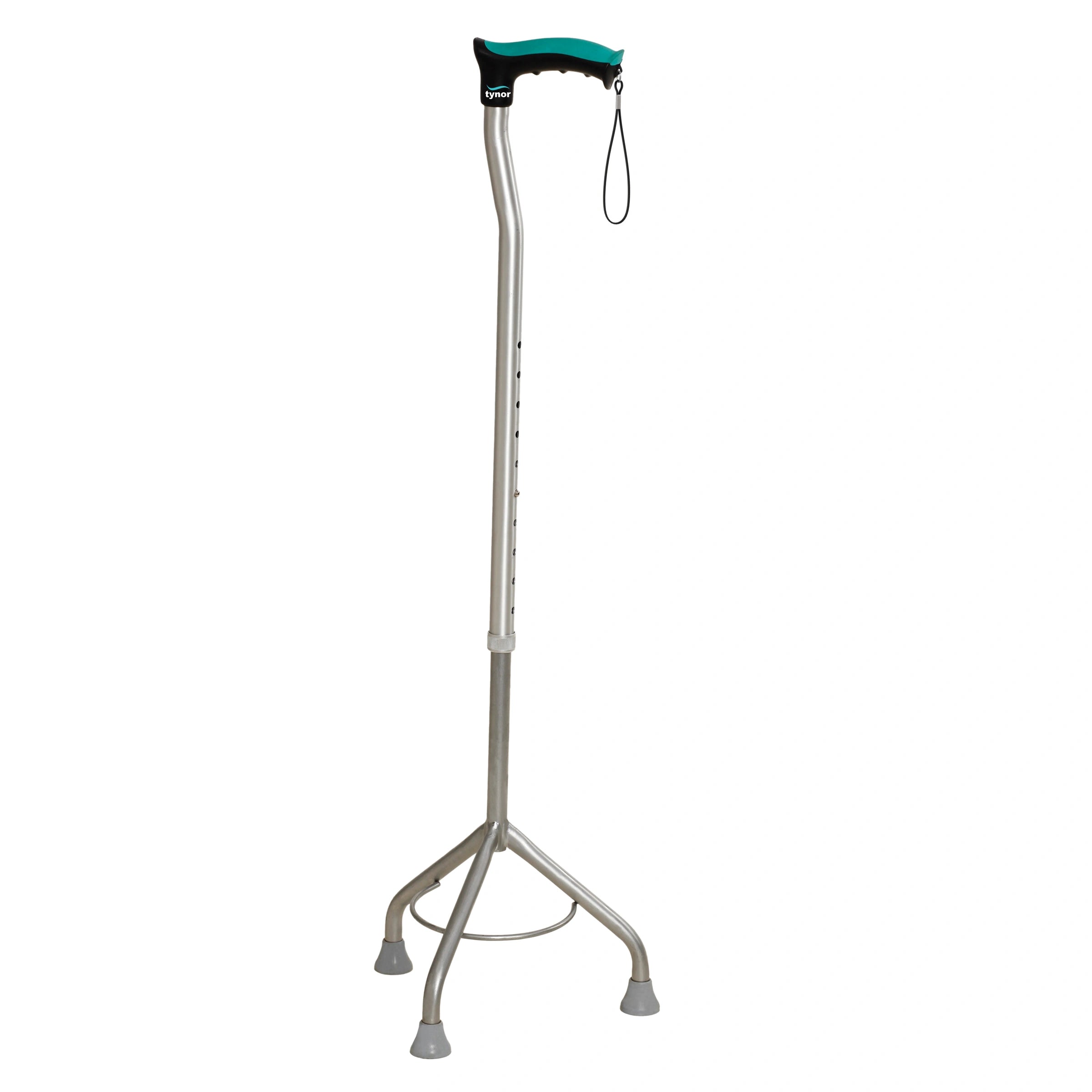 Tynor Tripod Walking Stick - Extra-Stable Support for Seniors (Universal)