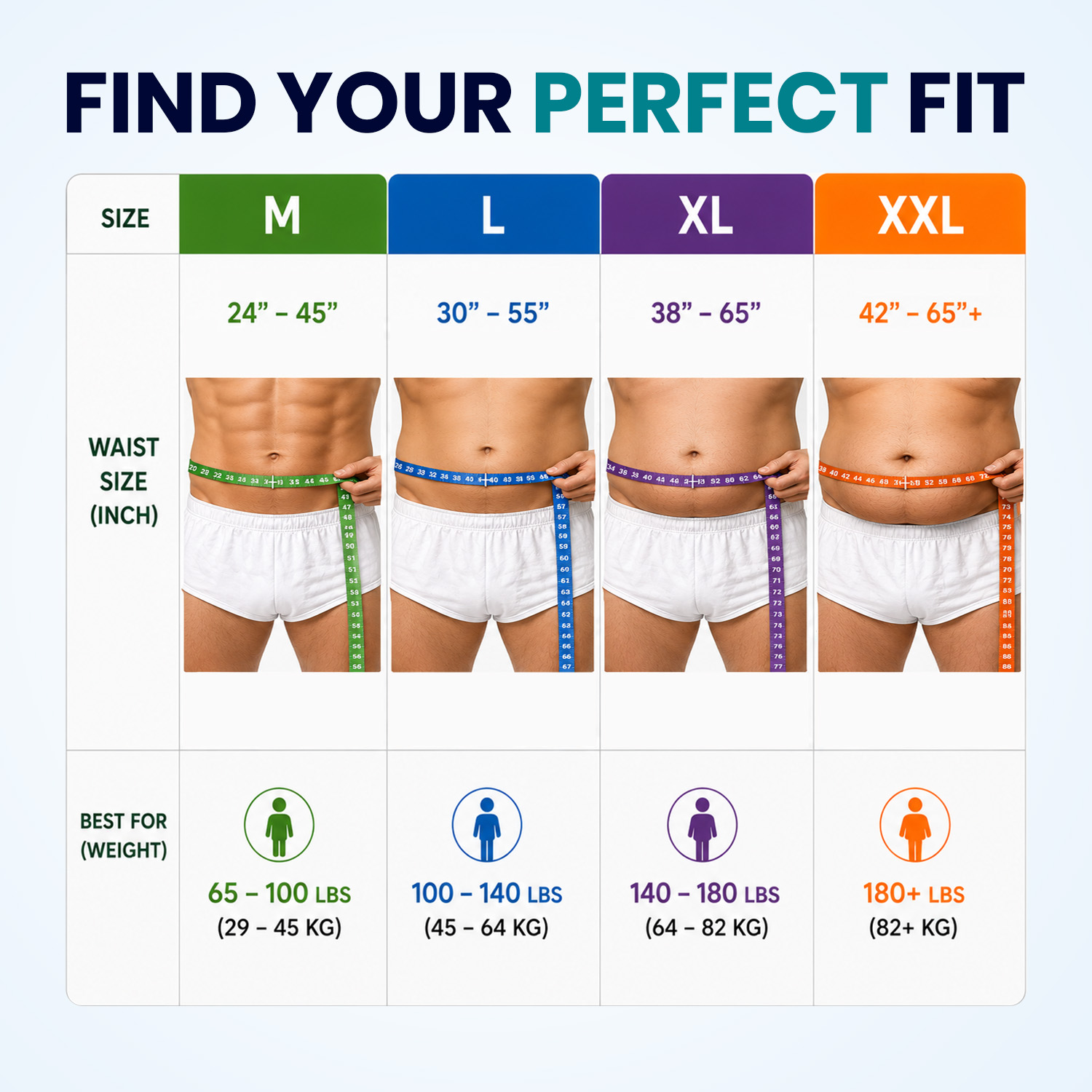 Not Out Pant Style Adult Diaper | Waist Size 42-65 Inch | 12-Hour Overnight Protection | Quick Absorption & Leakproof (XXL | 1 Pack x 10 Pcs) - Image 9