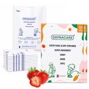 Daynacare Strawberry Paper Vomit Bags (Pack of 20)