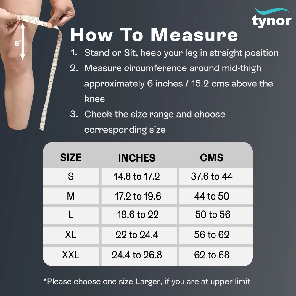 Tynor 19 Inches Knee Splint - Extended Knee Stabilizer (L) - Image 4