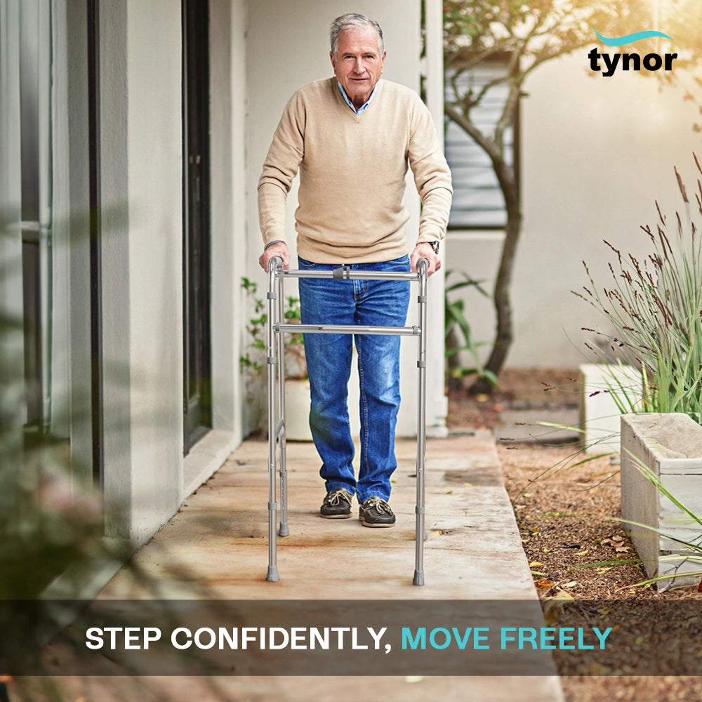Tynor Invalid's Reciprocating Walker - Mobility Aid for Elderly (All Pods) - Image 5