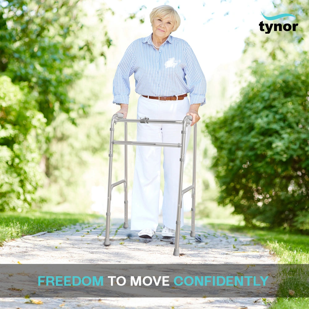 Tynor Invalid's Reciprocating Walker - Mobility Aid for Elderly (All Pods) - Image 6