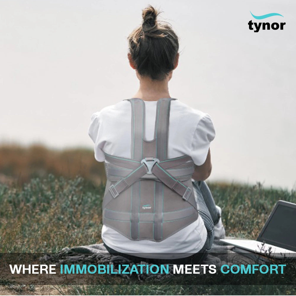 Tynor Long Taylor Brace - Spinal Support & Immobilization (Universal) - Image 6