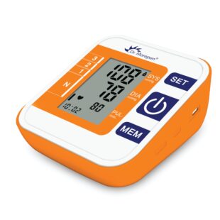 Dr. Morepen Fully Automatic Upper Arm Blood Pressure Monitor BP-14 (Orange & White)