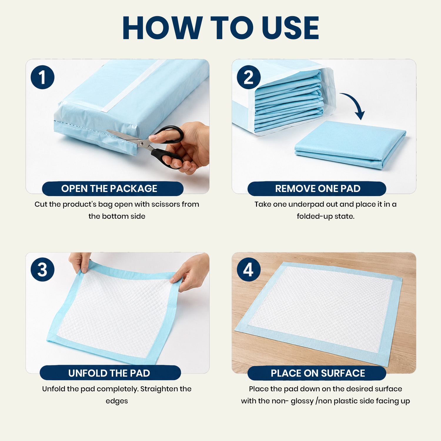 Not Out Disposable Underpads | Large 60x90 cm | 5-Layer Advanced Protection | Super Absorbent (Pack of 10 Pcs) - Image 7