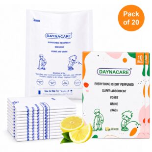 Daynacare Lemon Paper Vomit Bags (Pack of 20)