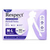 Respect Ultra Thin Period Panty | 360° Anti-Leak Coverage | Waist 24-39 in - 5 Pcs (M-L)
