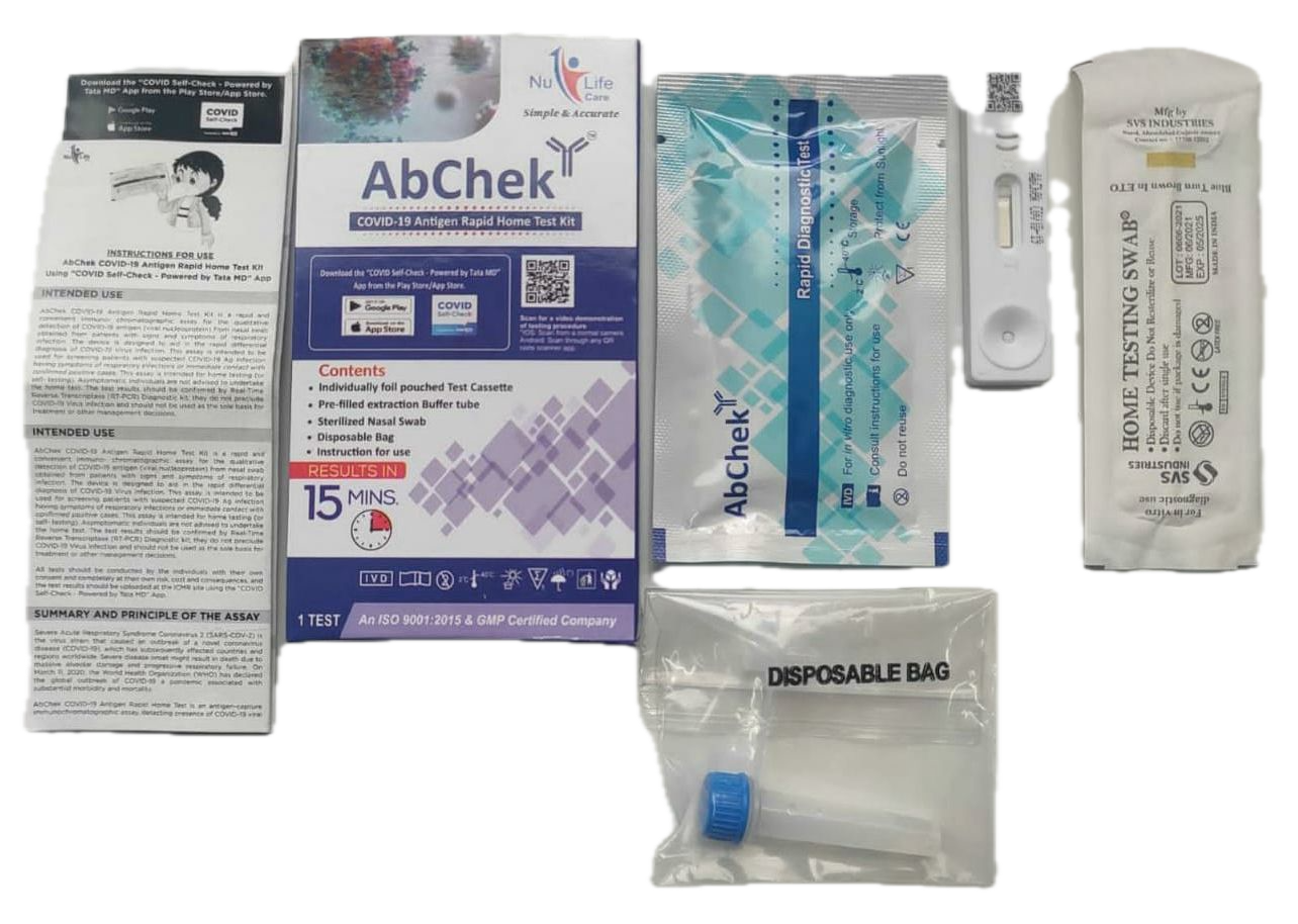 Nulife Rapid Test Kit (Covid-19 Antigen)