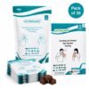 Daynacare Chocolate Zip-Lock Plastic Vomit Bags (Pack of 30)