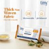 ELDIFY Body Cleansing Wet Bed Bath Wipes Soft & Gentle for Adults & Patients - 10 Wipes (Pack of 1)
