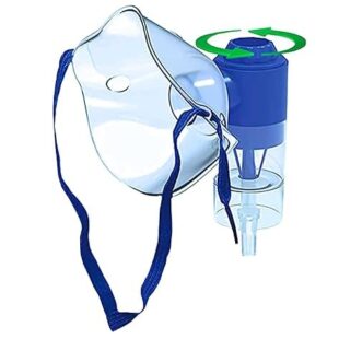 AmbiTech Adult Nebulizer Mask Kit — Mask, Mouthpiece & Tubing (No Nebulizer Machine)