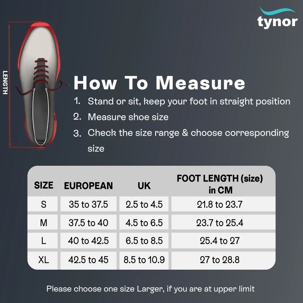 Tynor Full Silicone Insoles – Shock-Absorbing Foot Support K01 (M) - Image 2