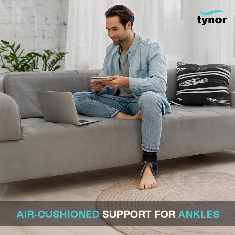 Tynor Ankle Splint – Rigid Support for Sprains & Post-Injury Immobilisation D40 (Universal) - Image 5