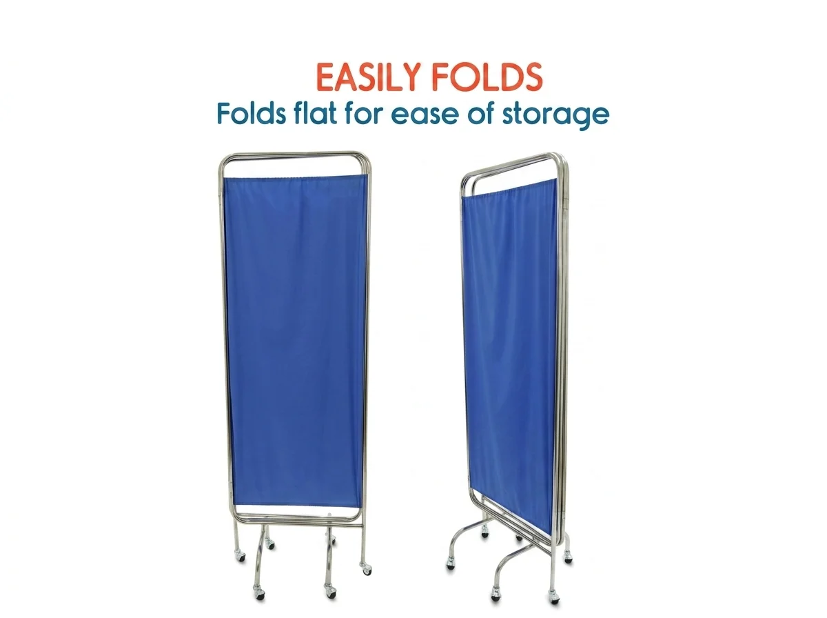 Elite Med India – Bedside Privacy Screen, 3 Panels (SSPL583) - Image 4