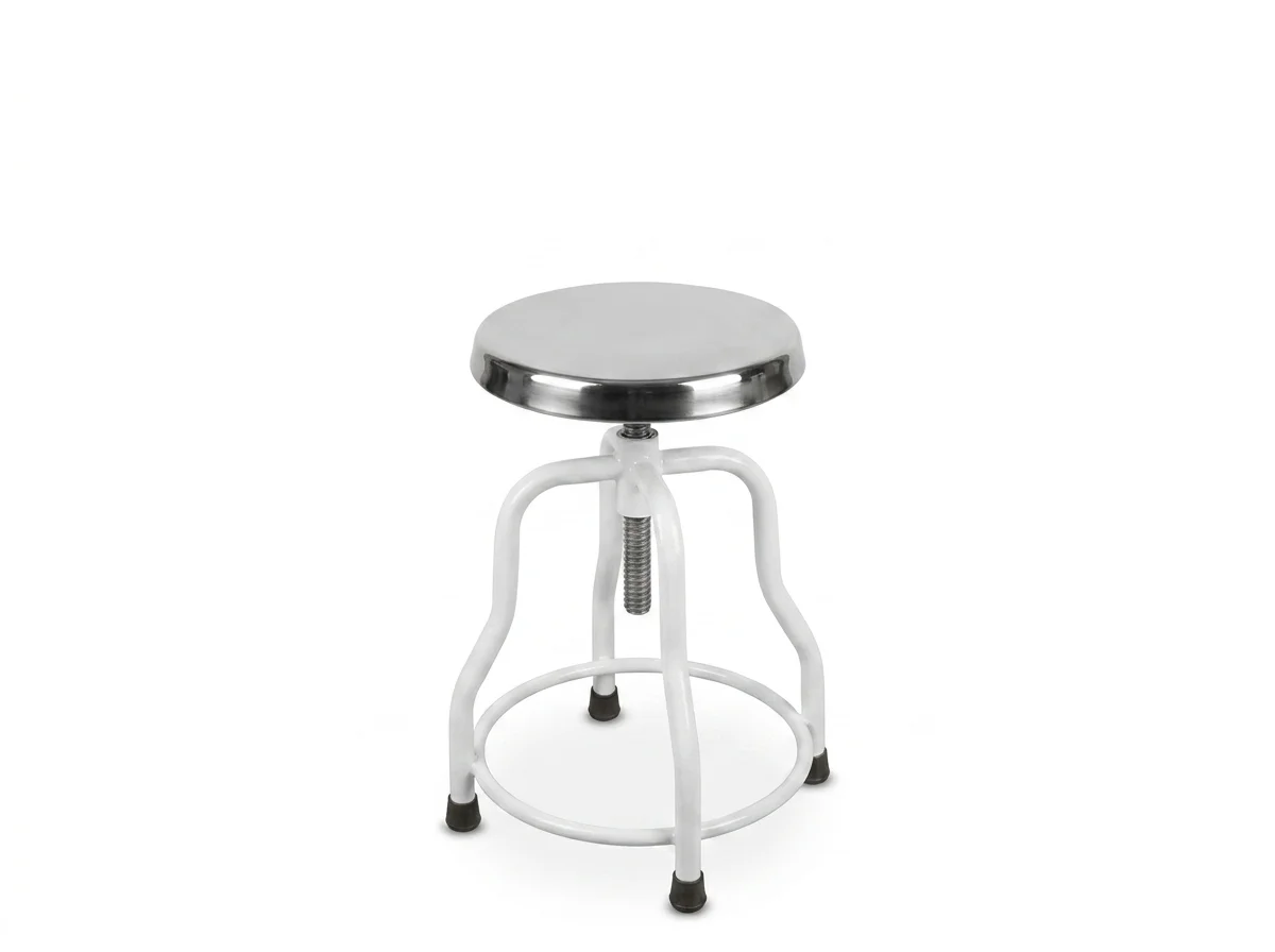 Elite Med India – Revolving Patient Stool with Steel Top (SSPL570)